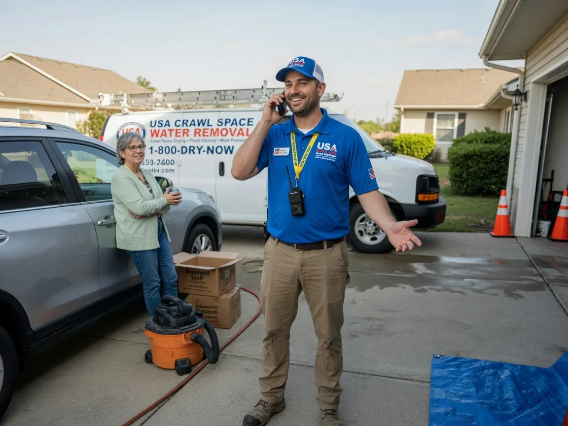 Crawl Space Water Removal Hermitage, AR FAQs